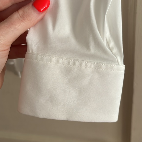 Theory Fitted Shirt in Good Cotton, Large - Picture 9 of 11